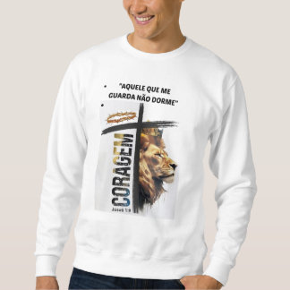 Moletom  "Aquele que me guarda não dorme" Sweatshirt