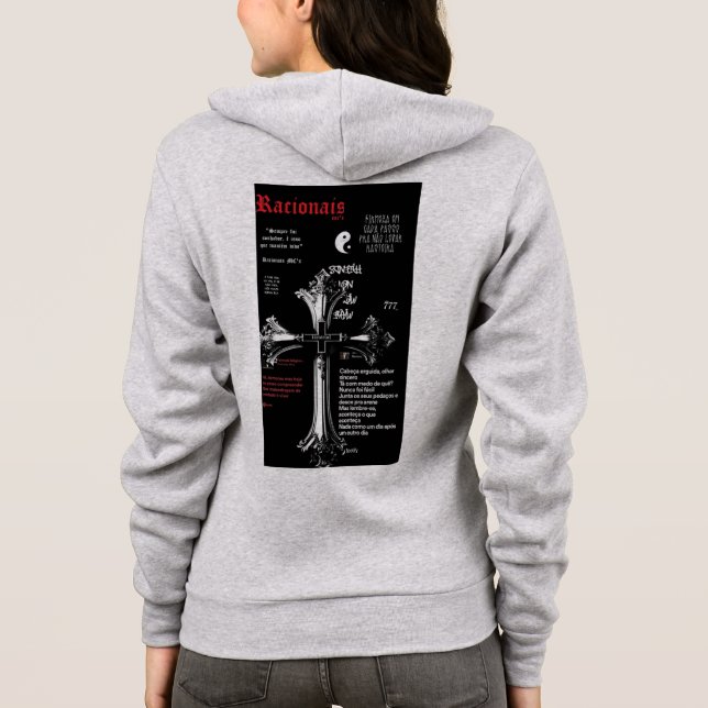 moletom de racionais hoodie (Rückseite)