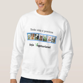 Moleton Vegetarismus Idlarig Sweatshirt