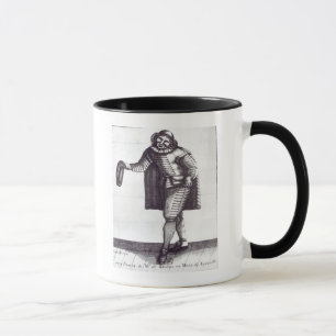 Moliere als Sganarelle in 'L'Ecole DES Maris Tasse