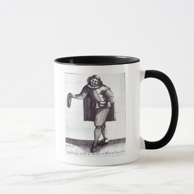 Moliere als Sganarelle in 'L'Ecole DES Maris Tasse (Rechts)