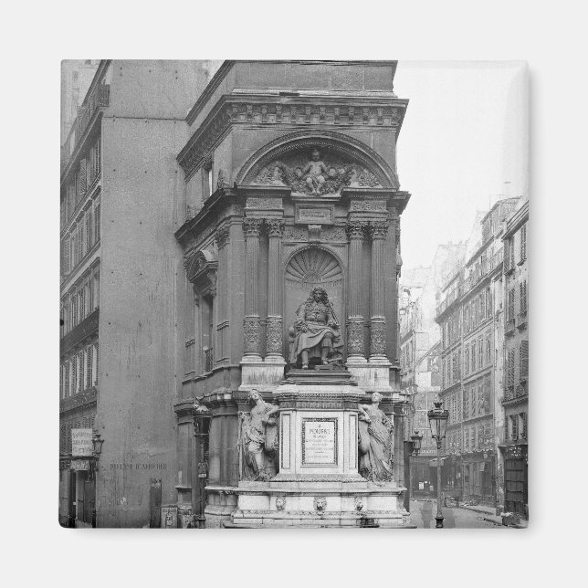 Moliere Fountain, 1844 Magnet (Vorne)