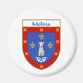 Molina-Wappen/Familienwappen Magnet