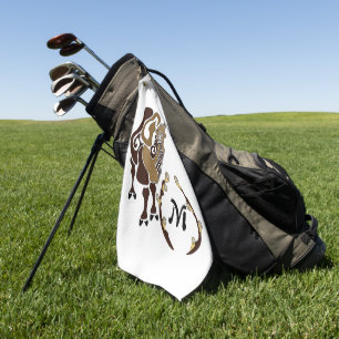 Molkenimitat Golfhandtuch