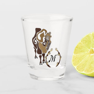 Molkenimitat Schnapsglas