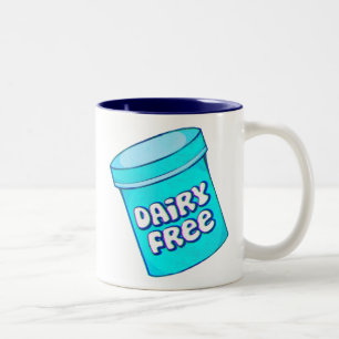 Molkereifreie Eiscreme vegan Zweifarbige Tasse