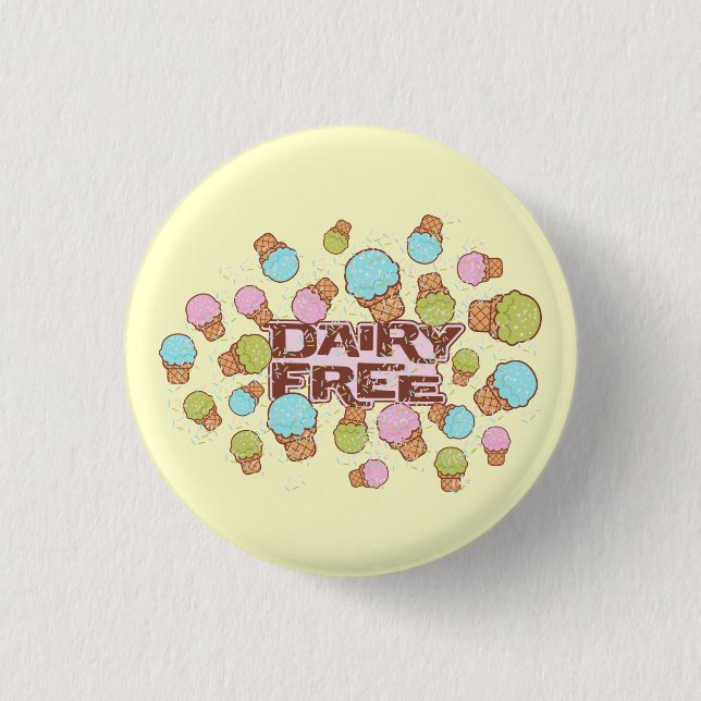 Molkereisahneeiscreme Button (Vorderseite)