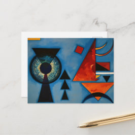 Molle rudesse , Wassily Kandinsky Feiertagspostkarte