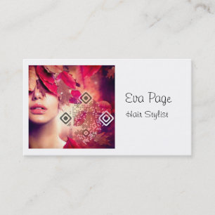 Mollige Code-Karte des Geschäfts-QR, 3,5" x 2,5", Visitenkarte