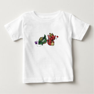 Mollige Drachen Baby T-shirt