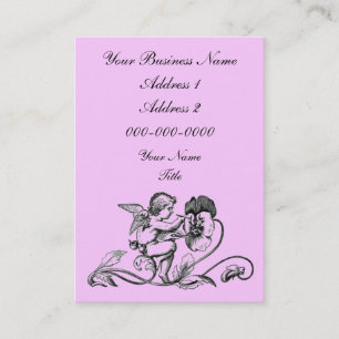 Mollige Engel-Visitenkarte Visitenkarte