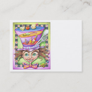 MOLLIGE VISITENKARTEN - DIE WÜTENDE SERVIERPLATTE VISITENKARTE