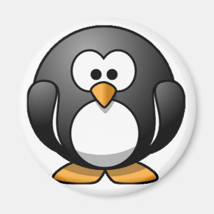 Molliger Pinguin Magnet