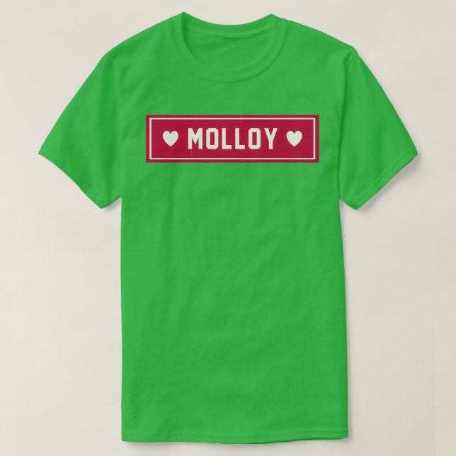 Molloy Hearts T-Shirt (Design vorne)