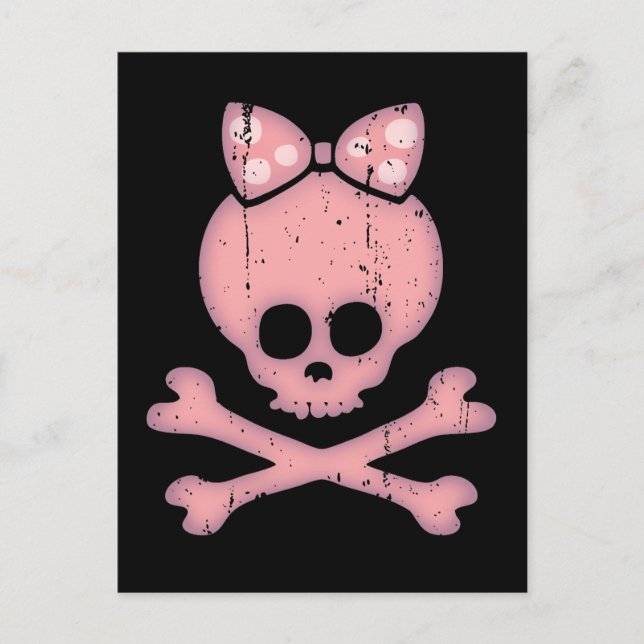 Molly Bow Dot Postkarte (Vorderseite)