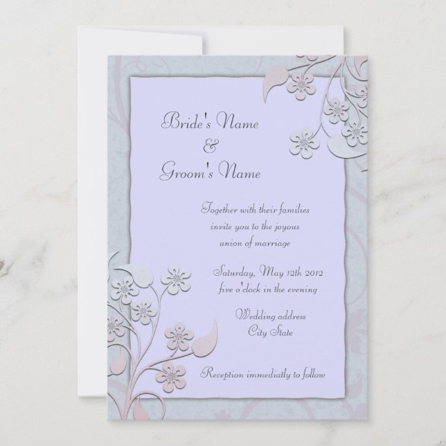 "Molly Harrison Designs" Einladung (Vorderseite)