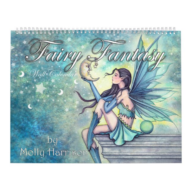 Molly Harrison Fairy Calendar Fantasy Art Kalender (Titelbild)