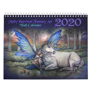 Molly Harrison Fantasy Art 2020 Wall Calendar Kalender