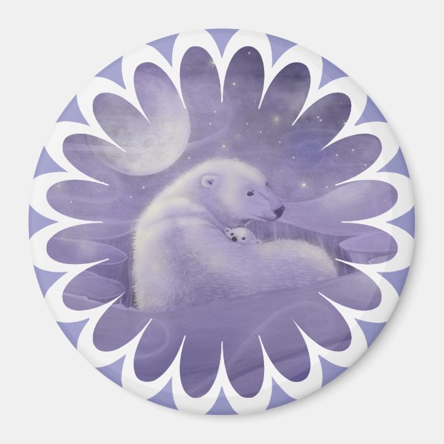 "Molly Harrison Illustrationen" Magnet (Vorne)