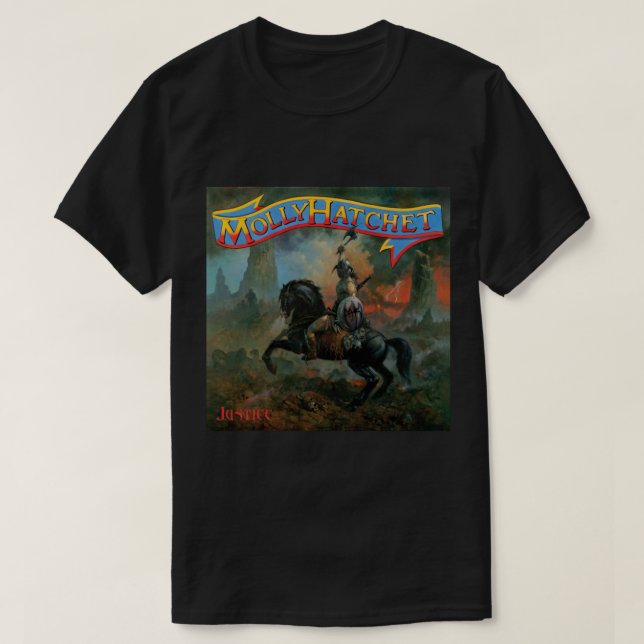 Molly Hatchet Justice Classic T - Shirt (Design vorne)