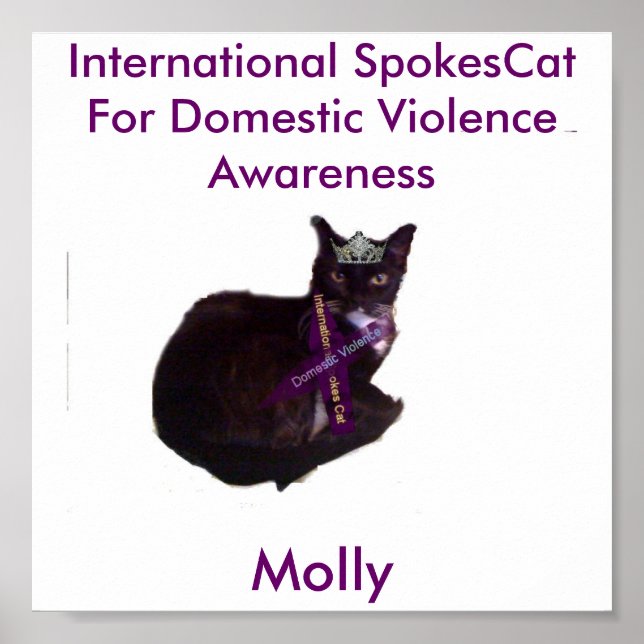 Molly, International Spokes Cat for Dome... Poster (Vorne)