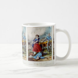 'Molly Pitcher' Revolutionskrieg Tasse
