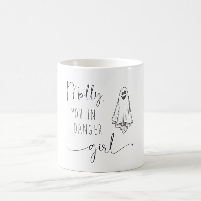 Molly Sie in Gefahr Mädchen Geist-Tasse Kaffeetasse (Mittel)