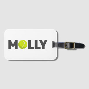 Molly Tennis Gepäckanhänger