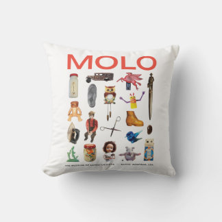 Molo-Artefakte Dekor Kissen