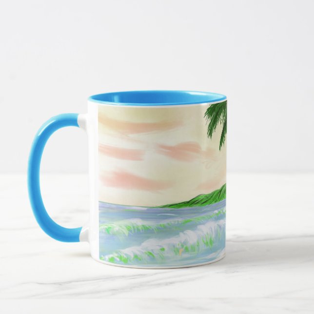 Molokai aus Maui Kaanapali Tasse (Links)