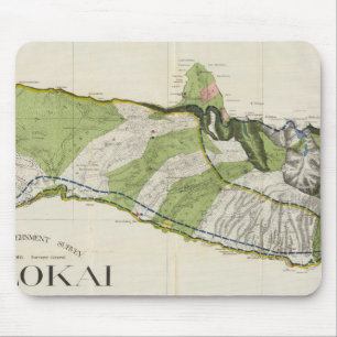 Molokai, Hawaii Mousepad