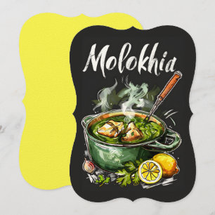 Molokhia Arabische gesunde Ernährung م ل و خ ب ي ة Einladung