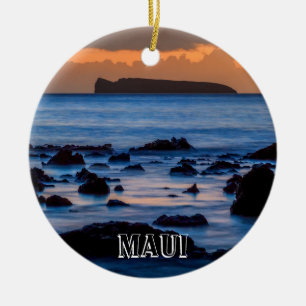Molokini aus Maui Keramik Ornament