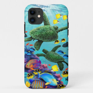 Molokini Cove Hawaiian Sea Turtle Tropical Fish Case-Mate iPhone Hülle