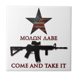 Molon gekommenes Labe - und nehmen es Fliese