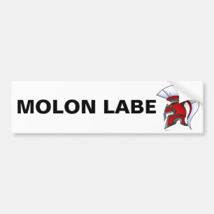Molon Labe Autoaufkleber