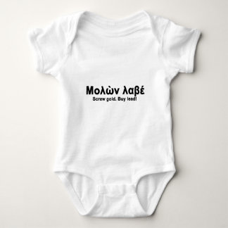 Molon Labe Baby Strampler