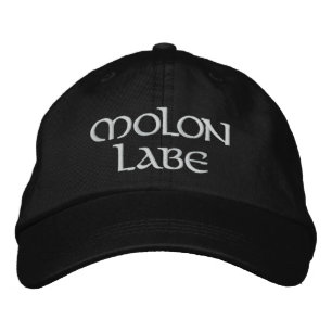 MOLON LABE BESTICKTE BASEBALLKAPPE