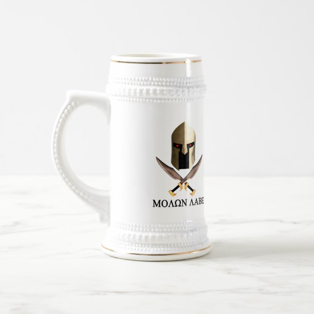 MOLON LABE BIERGLAS (Links)
