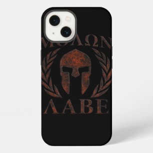 Molon Labe Eisenkrieger Lorbeeren iPhone Hülle
