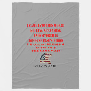 MOLON LABE FLEECEDECKE