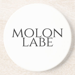 Molon Labe Getränkeuntersetzer