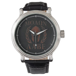 Molon Labe Iron Warrior Laurels Armbanduhr