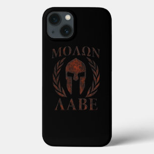 Molon Labe Iron Warrior Laurels iPhone 13 Hülle