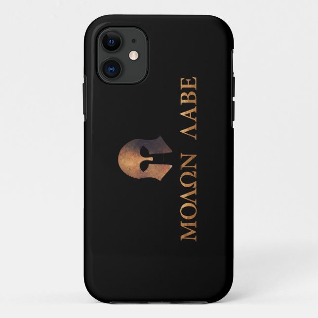 Molon Labe (komm und hol's dir) Case-Mate iPhone Hülle (Rückseite)