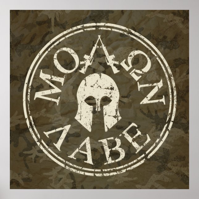 Molon Labe, komm und nimm sie. Poster (Vorne)
