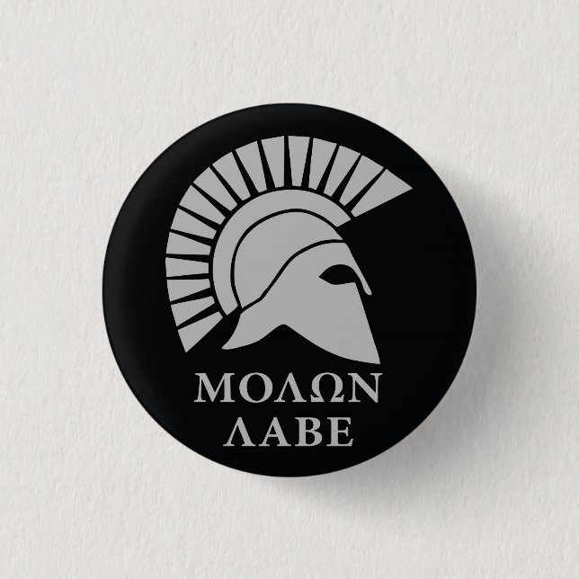 Molon Labe, kommen ihnen vers01 nehmen Button (Vorderseite)