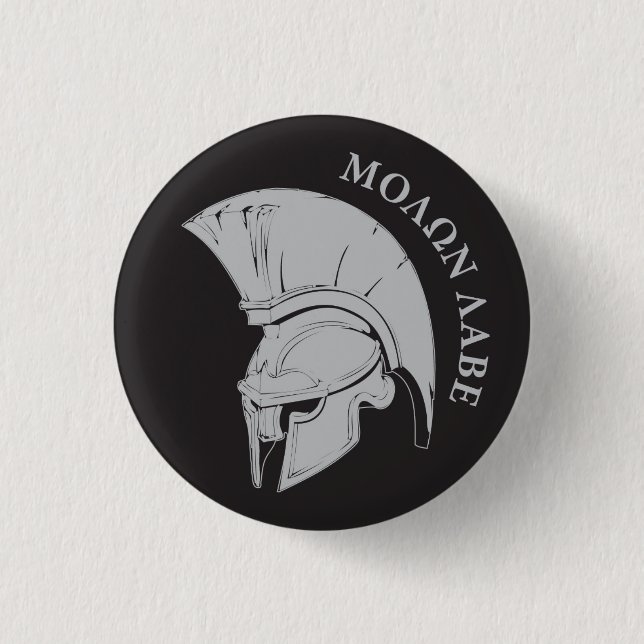 Molon Labe, kommen sie nehmen! Vers02 Button (Vorderseite)