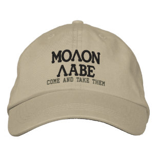 Molon Labe KOMMEN UND NEHMEN SIE bestickte Cap Baseballkappe