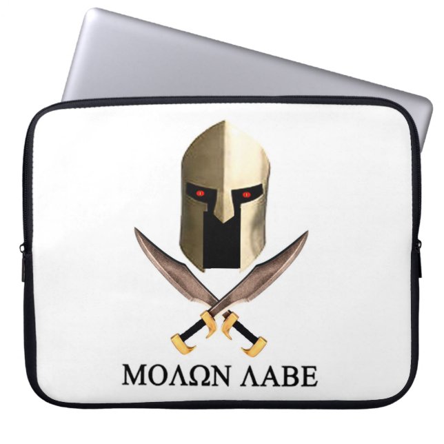 MOLON LABE LAPTOPSCHUTZHÜLLE (Vorderseite)